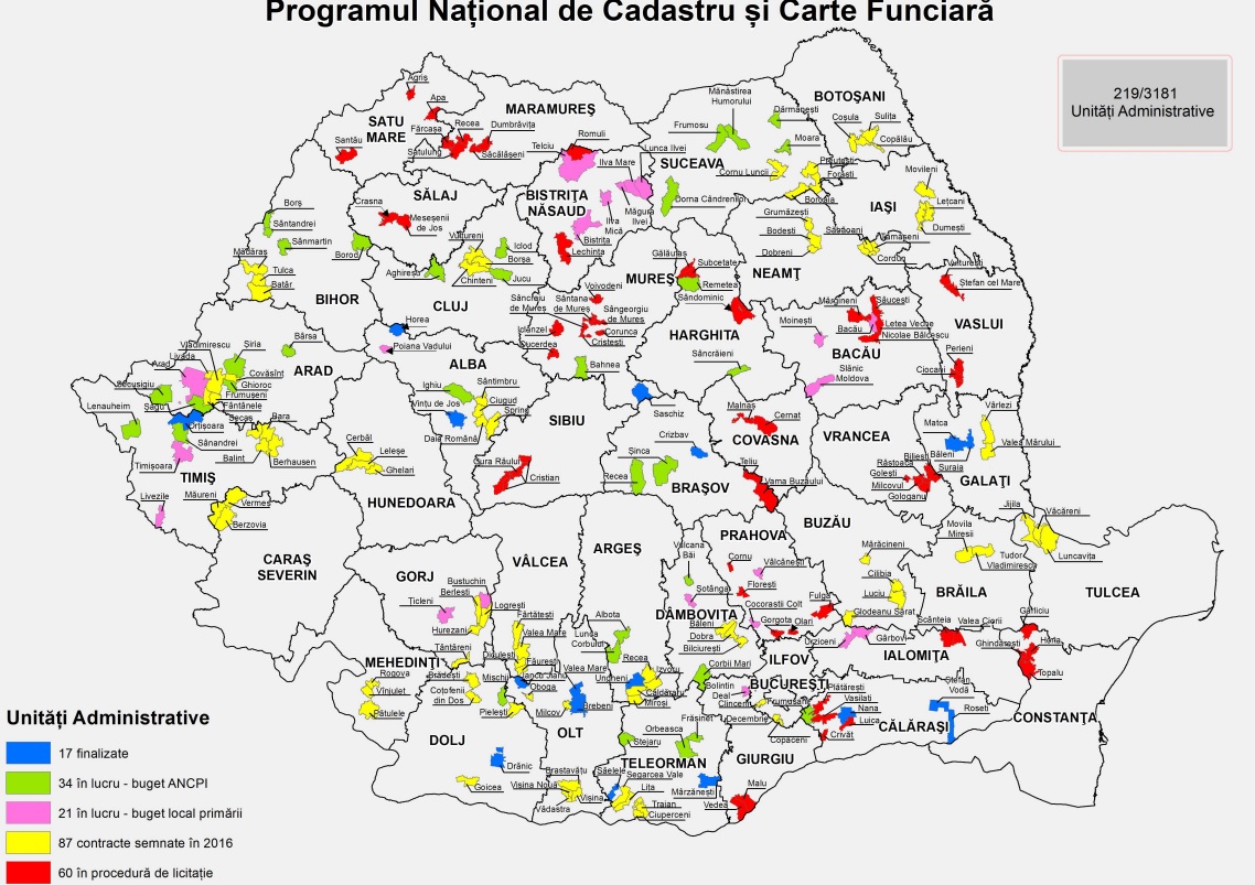 Economica Net Prim Riile Primesc Bani Pentru Cadastrul General Ancpi