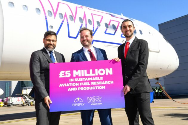 Economica net Wizz Air investește 5 milioane de lire sterline în