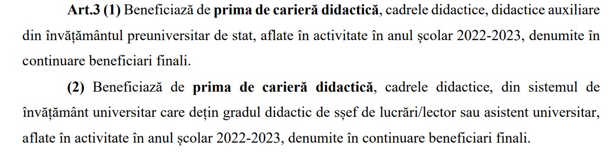 Economica Net Oferta Guvernului Pentru Cadrele Didactice I Didactice