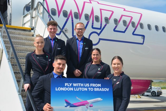 Economica net Wizz Air a început zborurile regulate de pe aeroportul