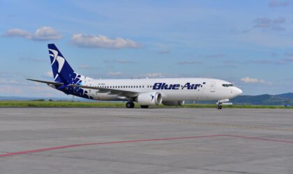 Blue Air a intrat in concordat preventiv in Italia