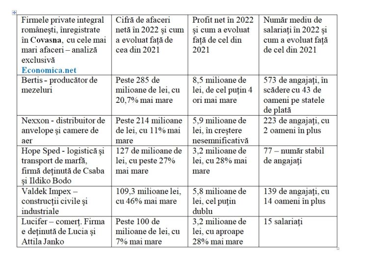 Economica Net Cele Mai Puternice Firme Private Integral Rom Ne Ti Din Fiecare Jude I Oamenii