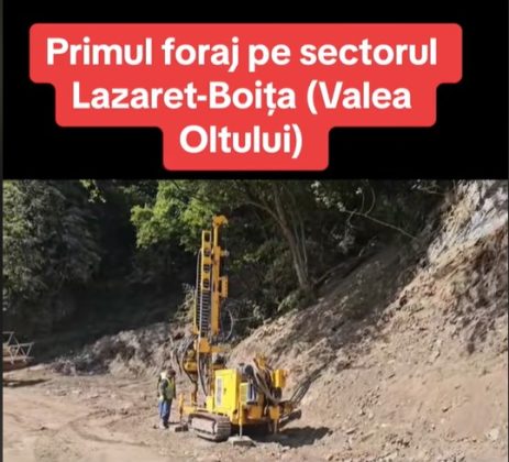 autostrada sibiu pitesti foraje